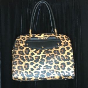 Brand new, never used, leopard print bag.